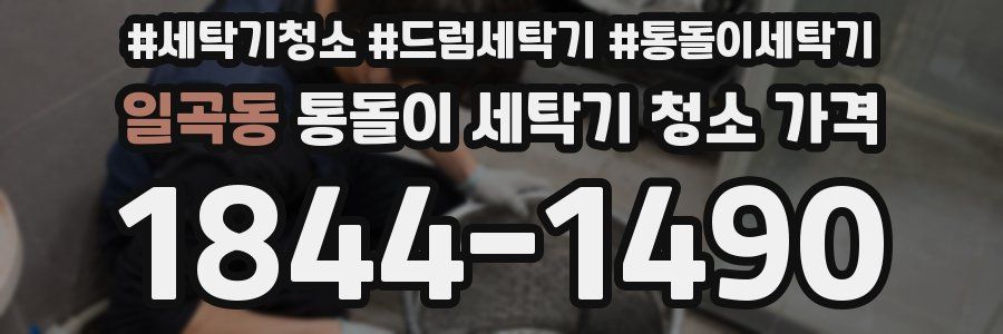 일곡동 통돌이 세탁기 청소 가격