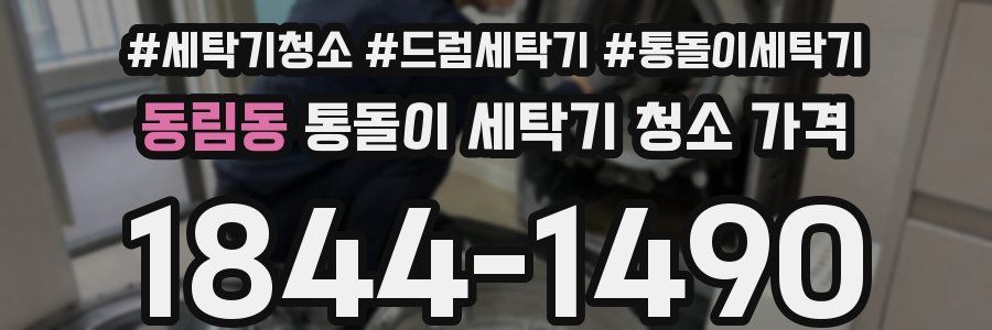 동림동 통돌이 세탁기 청소 가격
