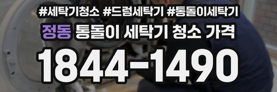 정동 통돌이 세탁기 청소 가격