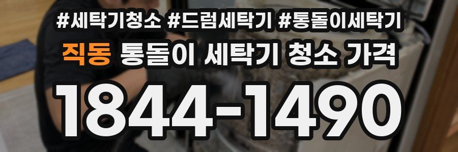 직동 통돌이 세탁기 청소 가격