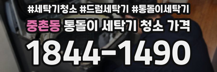 중촌동 통돌이 세탁기 청소 가격