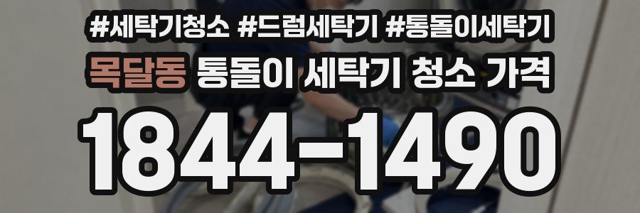 목달동 통돌이 세탁기 청소 가격