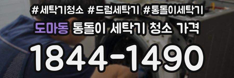 도마동 통돌이 세탁기 청소 가격