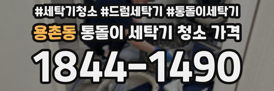용촌동 통돌이 세탁기 청소 가격