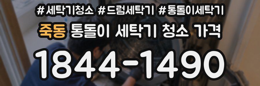 죽동 통돌이 세탁기 청소 가격
