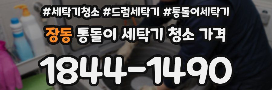장동 통돌이 세탁기 청소 가격