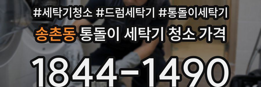 송촌동 통돌이 세탁기 청소 가격