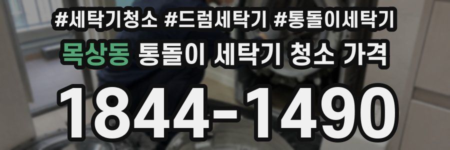 목상동 통돌이 세탁기 청소 가격