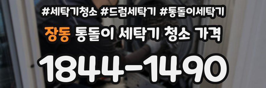 장동 통돌이 세탁기 청소 가격