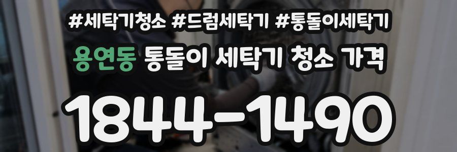 용연동 통돌이 세탁기 청소 가격