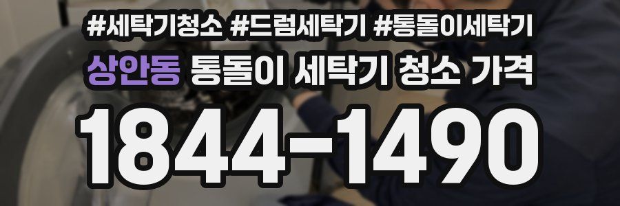 상안동 통돌이 세탁기 청소 가격