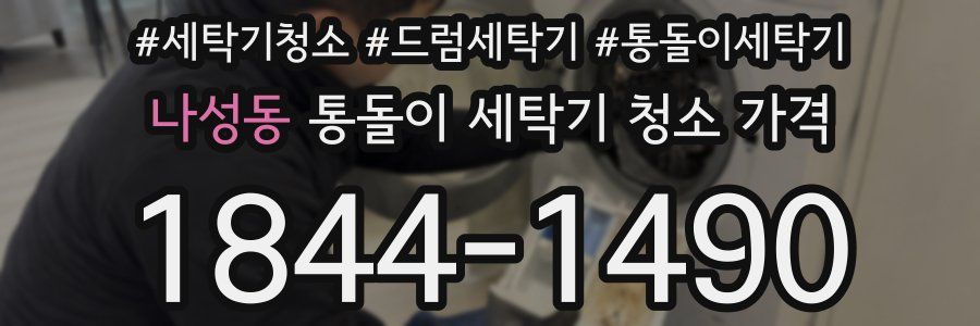 나성동 통돌이 세탁기 청소 가격