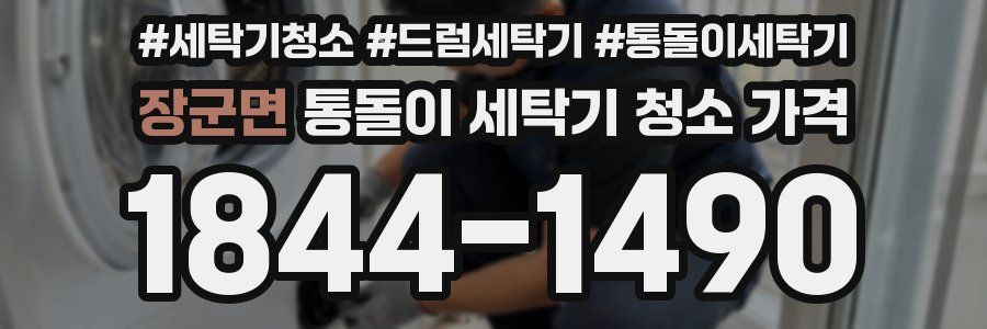 장군면 통돌이 세탁기 청소 가격