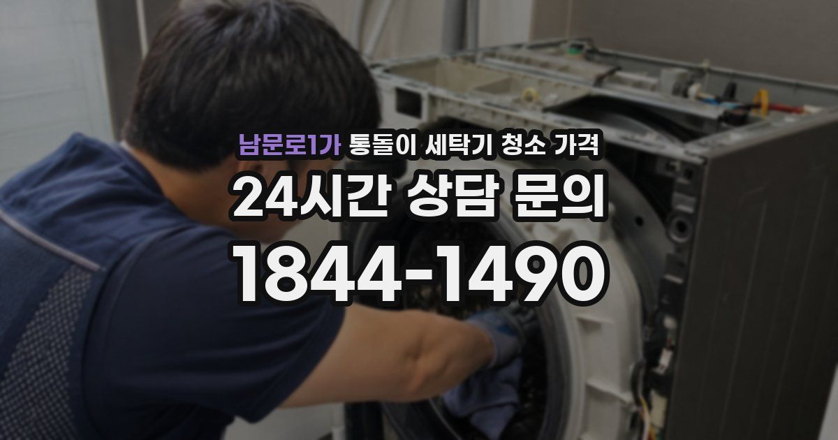남문로1가 통돌이 세탁기 청소 가격
