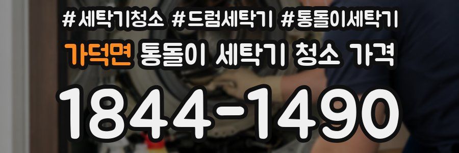 가덕면 통돌이 세탁기 청소 가격