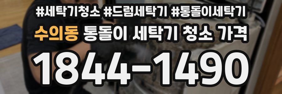 수의동 통돌이 세탁기 청소 가격