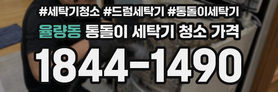 율량동 통돌이 세탁기 청소 가격