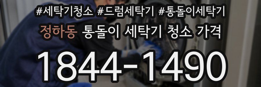 정하동 통돌이 세탁기 청소 가격
