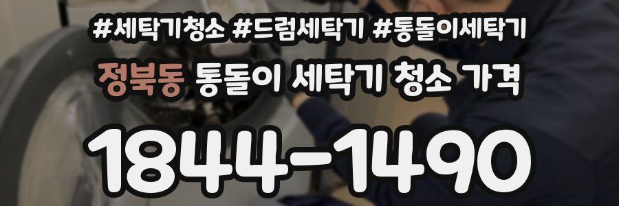 정북동 통돌이 세탁기 청소 가격