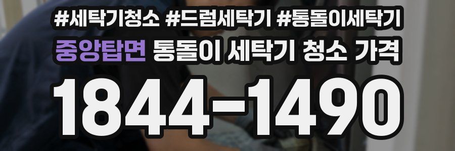중앙탑면 통돌이 세탁기 청소 가격