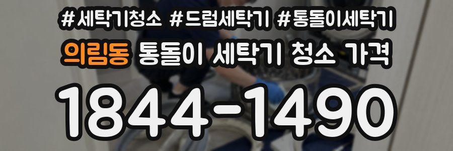 의림동 통돌이 세탁기 청소 가격
