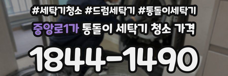 중앙로1가 통돌이 세탁기 청소 가격