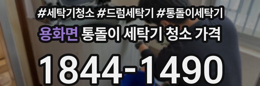 용화면 통돌이 세탁기 청소 가격