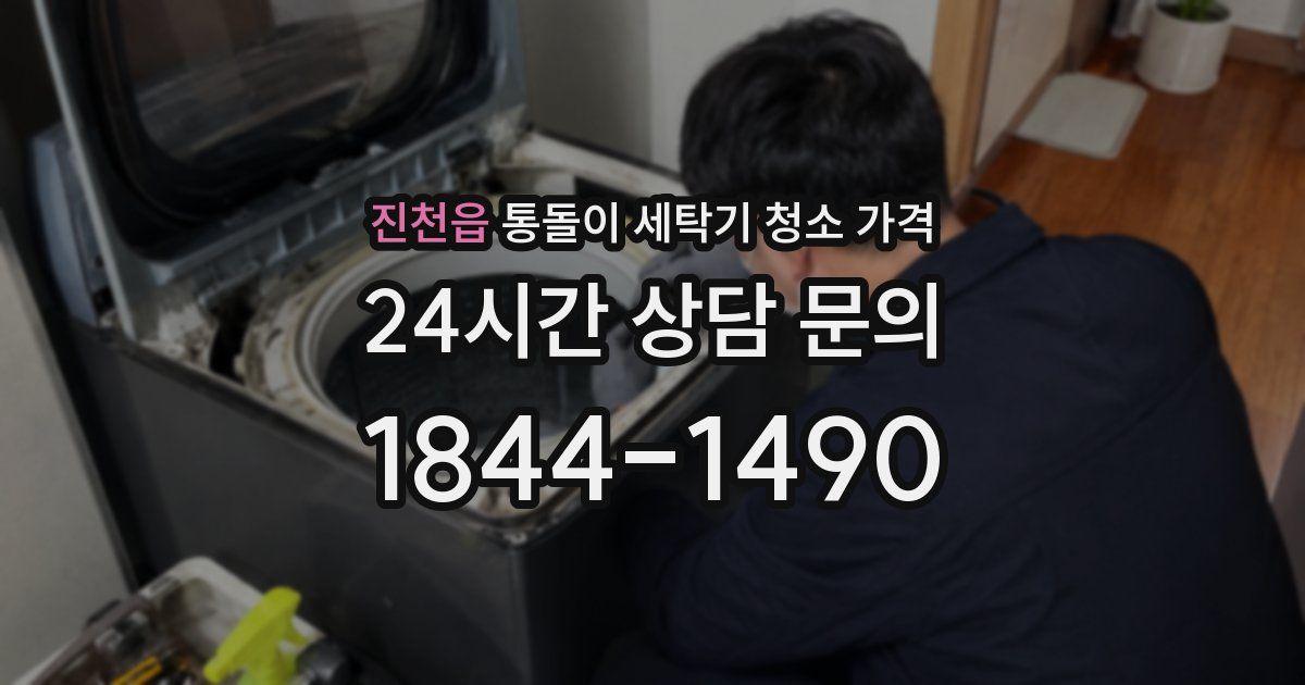 진천읍 통돌이 세탁기 청소 가격