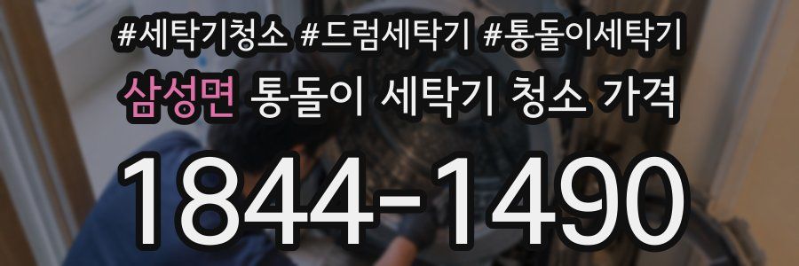 삼성면 통돌이 세탁기 청소 가격