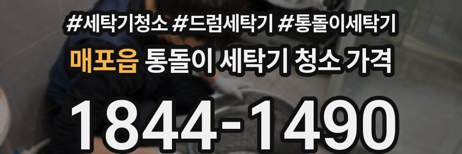 매포읍 통돌이 세탁기 청소 가격