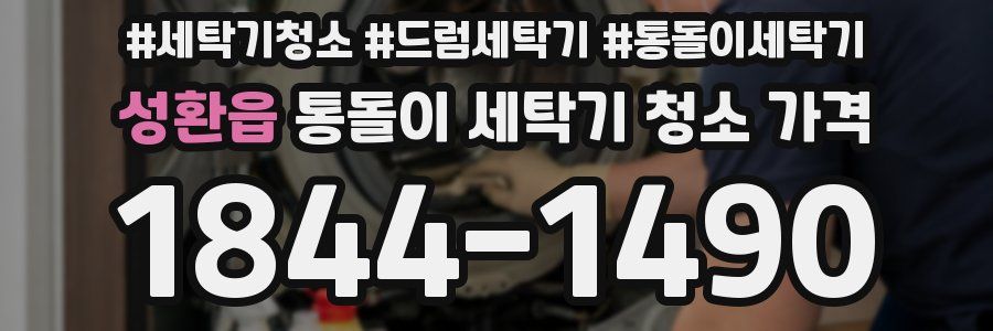 성환읍 통돌이 세탁기 청소 가격