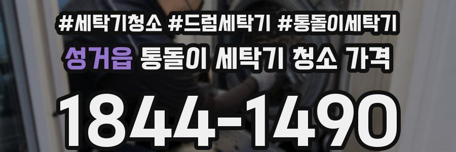 성거읍 통돌이 세탁기 청소 가격