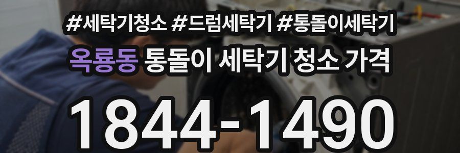 옥룡동 통돌이 세탁기 청소 가격