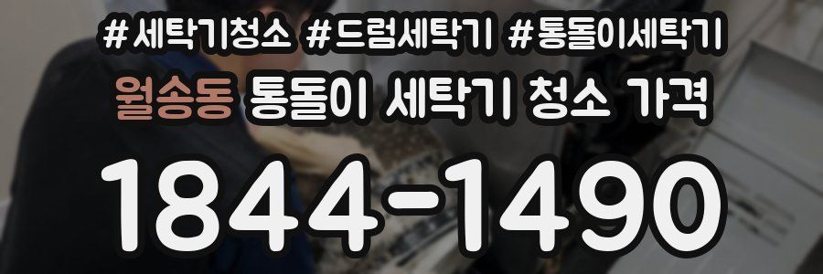월송동 통돌이 세탁기 청소 가격