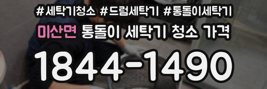 미산면 통돌이 세탁기 청소 가격