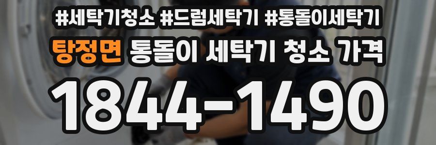 탕정면 통돌이 세탁기 청소 가격