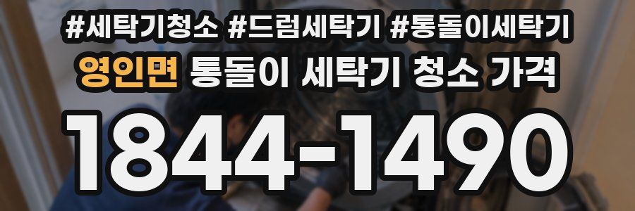 영인면 통돌이 세탁기 청소 가격