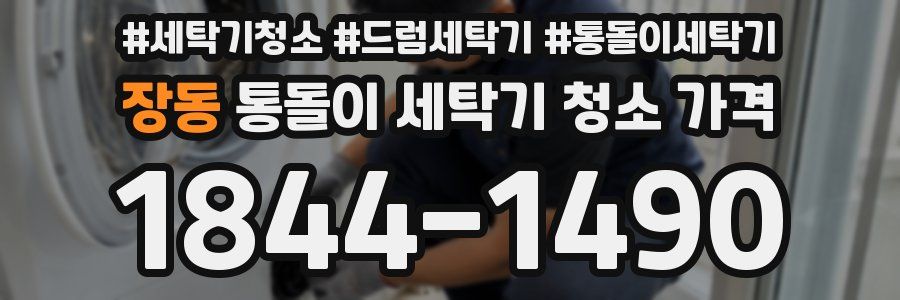 장동 통돌이 세탁기 청소 가격