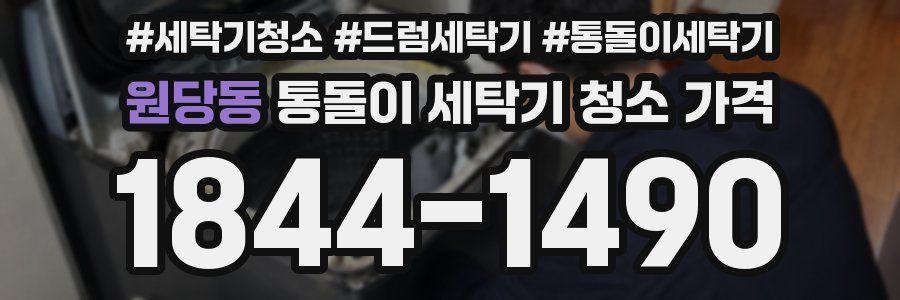 원당동 통돌이 세탁기 청소 가격