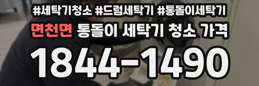 면천면 통돌이 세탁기 청소 가격