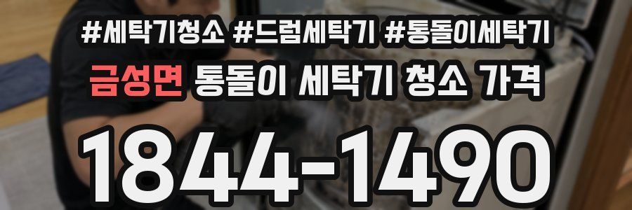 금성면 통돌이 세탁기 청소 가격