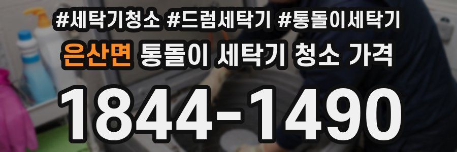 은산면 통돌이 세탁기 청소 가격