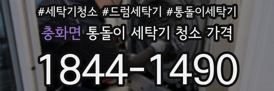충화면 통돌이 세탁기 청소 가격