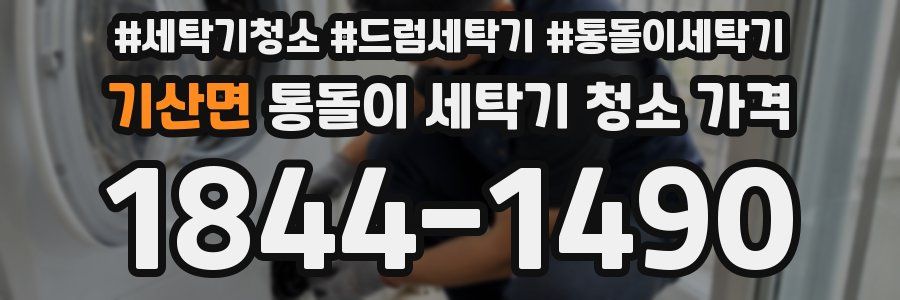 기산면 통돌이 세탁기 청소 가격
