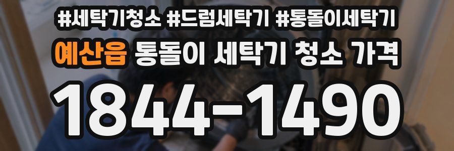 예산읍 통돌이 세탁기 청소 가격