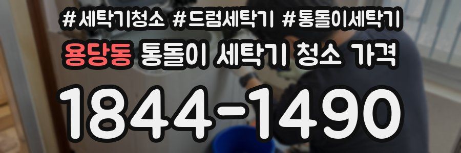 용당동 통돌이 세탁기 청소 가격
