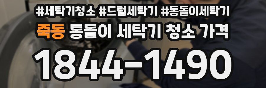 죽동 통돌이 세탁기 청소 가격