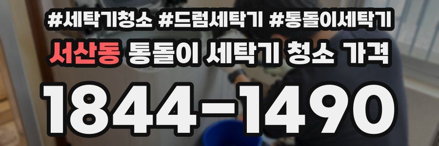 서산동 통돌이 세탁기 청소 가격