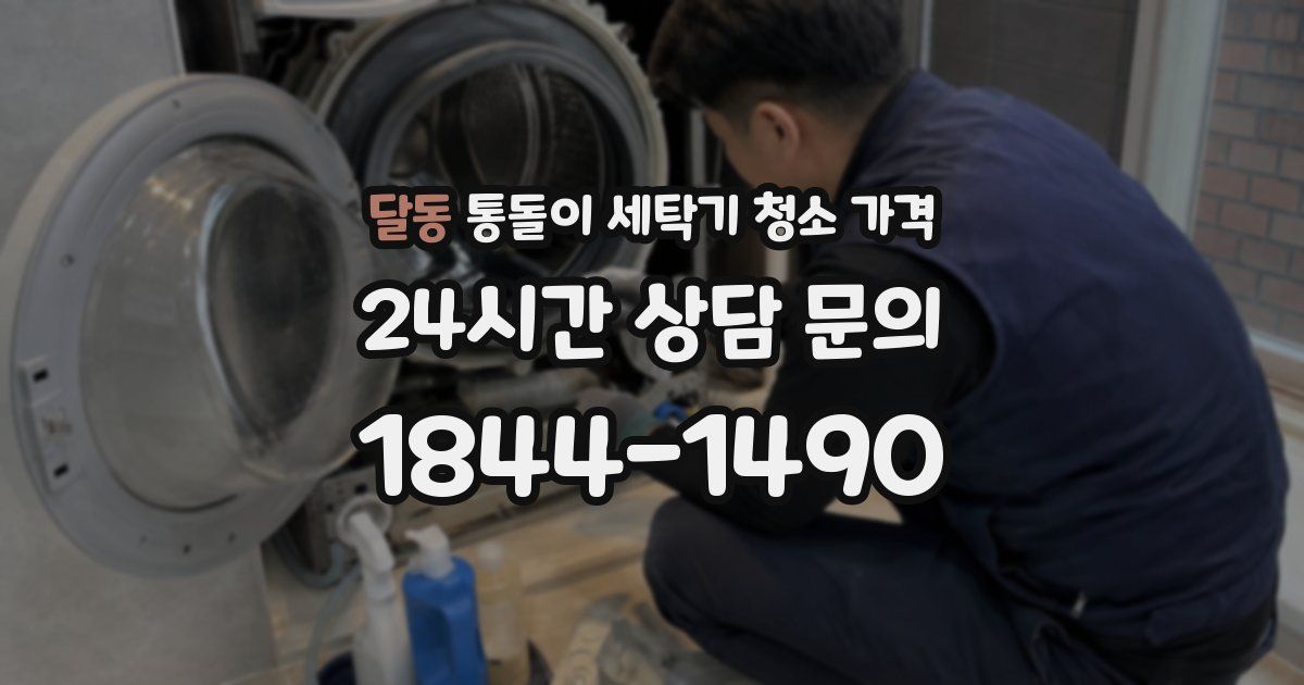 달동 통돌이 세탁기 청소 가격