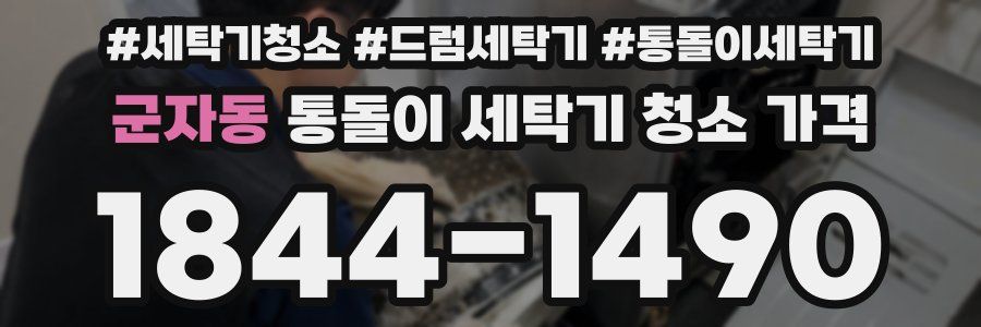 군자동 통돌이 세탁기 청소 가격